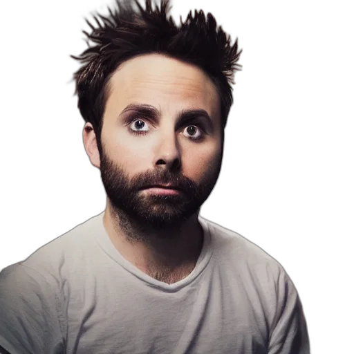 face, hair, staff, animal transparent PNG cut-out