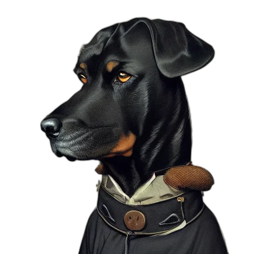 staff, animal, jacket, face transparent PNG cut-out