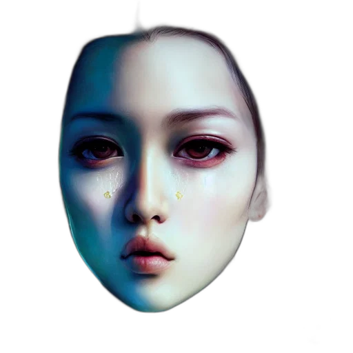 face, mask, robot, jewelry transparent PNG cut-out
