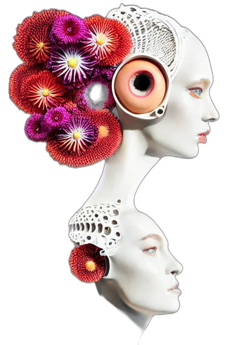 jewelry, mask, crown, photorealistic transparent PNG cut-out