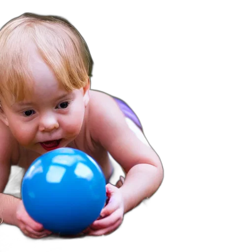 photorealistic, spamton, playing, blue transparent PNG cut-out