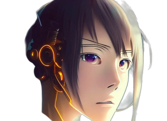 robot, face, mask, jewelry transparent PNG cut-out