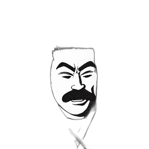 mask, face, staff, weapon transparent PNG cut-out