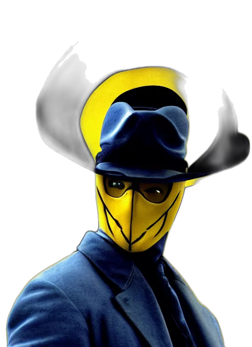 mask, hat, staff, face transparent PNG cut-out