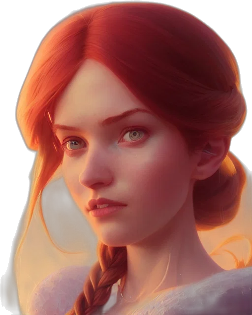 face, crown, concept art, fantasy art transparent PNG cut-out