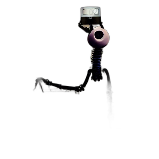 robot, staff, creature, weapon transparent PNG cut-out