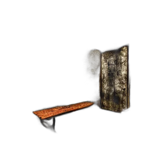 furniture, sword, weapon, shoes transparent PNG cut-out