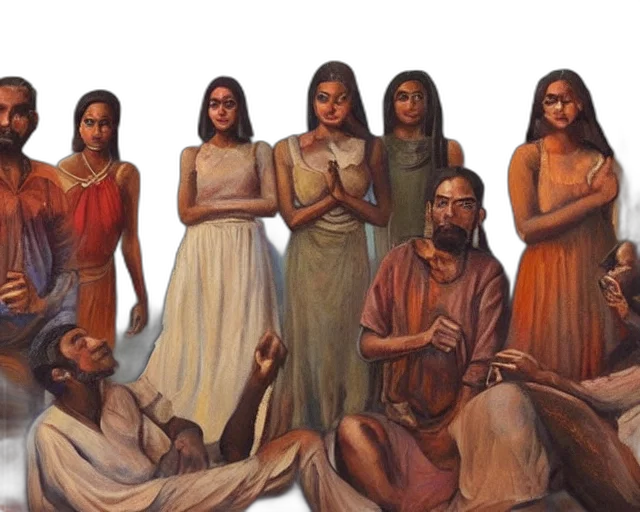 oil painting, concept art, photorealistic, fantasy art transparent PNG cut-out