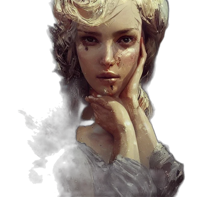 face, mask, crown, dress transparent PNG cut-out