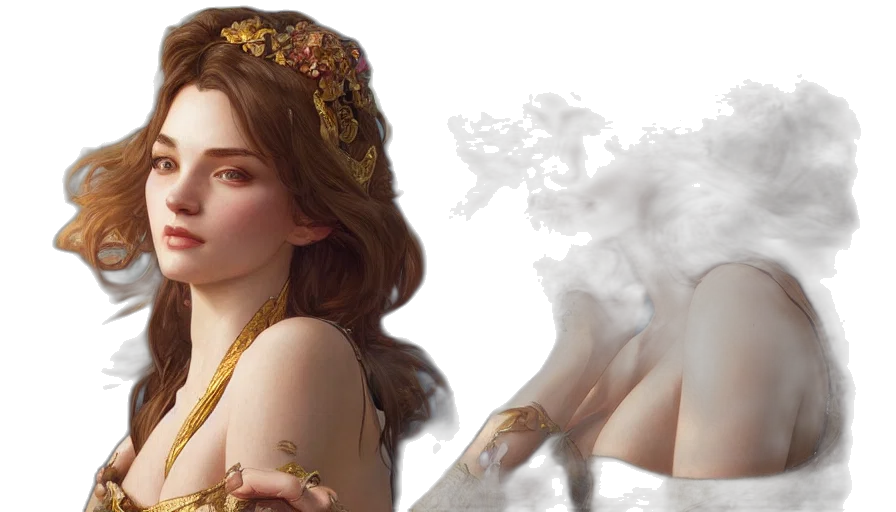 crown, fantasy art, photorealistic, concept art transparent PNG cut-out