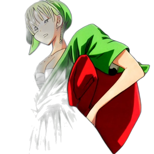 dress, concept art, anime, pixel art transparent PNG cut-out