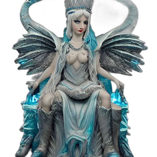 crown, fantasy art, concept art, 3d render transparent PNG cut-out