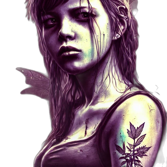 face, fantasy art, photorealistic, concept art transparent PNG cut-out
