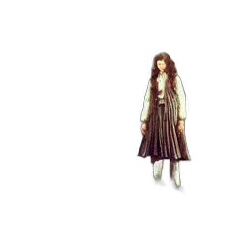 dress, hair, jacket, creature transparent PNG cut-out