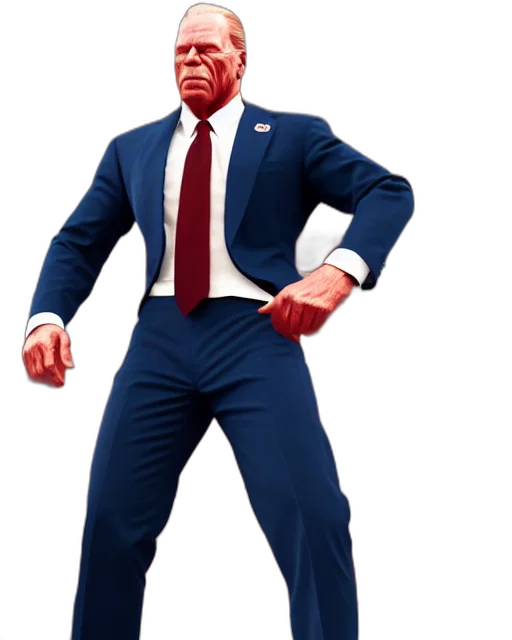 jacket, staff, robot, weapon transparent PNG cut-out