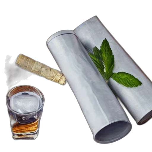bottle, weapon, vodka, tabaco transparent PNG cut-out
