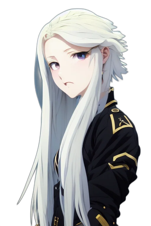 staff, jacket, crown, face transparent PNG cut-out