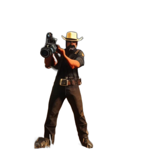 staff, weapon, robot, hat transparent PNG cut-out