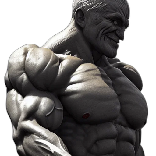 photorealistic, 3d render, concept art, comic book art transparent PNG cut-out