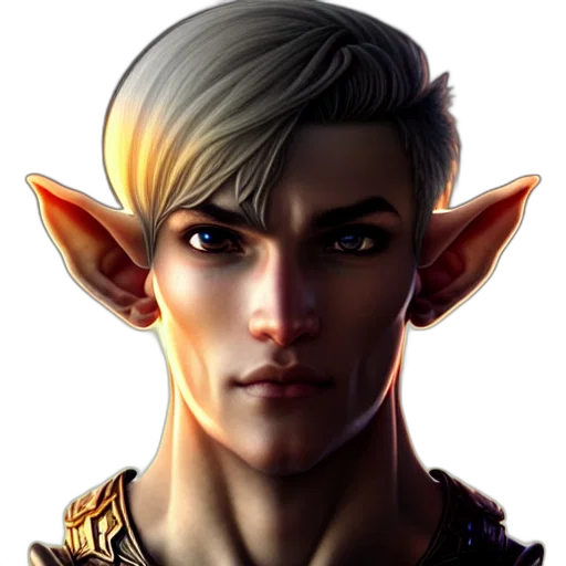 face, dragon, staff, fantasy art transparent PNG cut-out