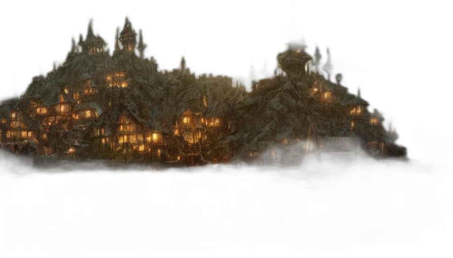 concept art, fantasy art, 3d render, photorealistic transparent PNG cut-out