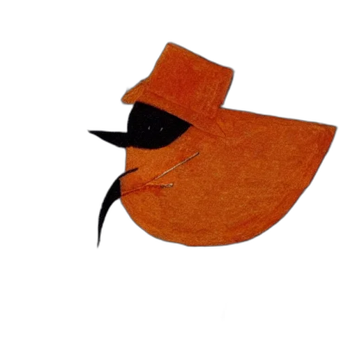 hat, mask, jacket, staff transparent PNG cut-out