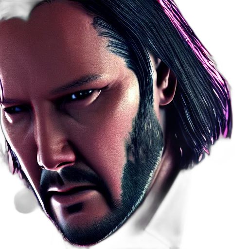 face, hair, photorealistic, concept art transparent PNG cut-out