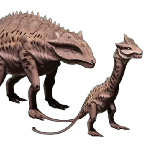 creature, dragon, animal, staff transparent PNG cut-out