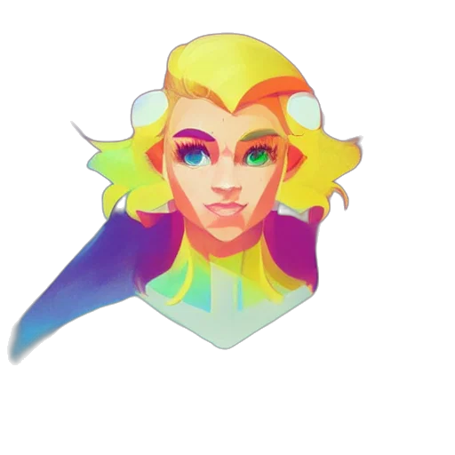 face, mask, crown, pixel art transparent PNG cut-out