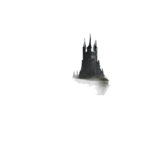 crown, building, dragon, sword transparent PNG cut-out