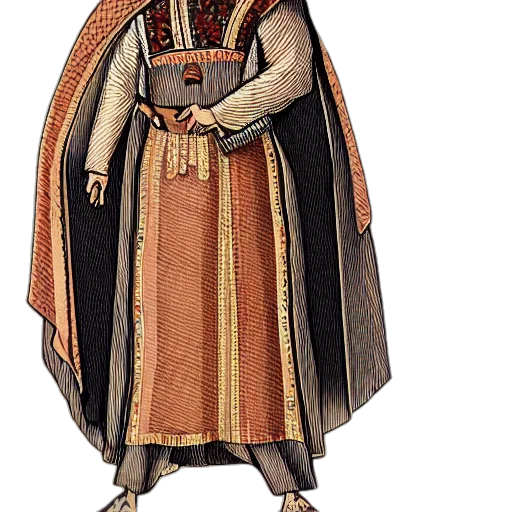 dress, staff, crown, face transparent PNG cut-out