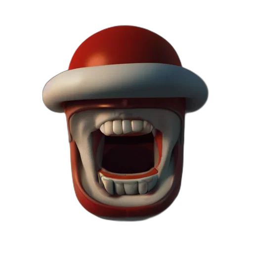 face, mask, hat, creature transparent PNG cut-out