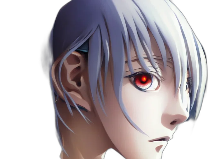 face, mask, robot, creature transparent PNG cut-out