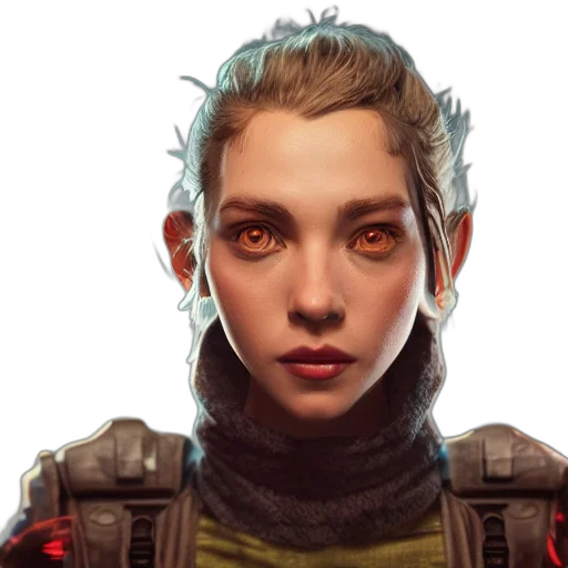 face, robot, cyberpunk, concept art transparent PNG cut-out