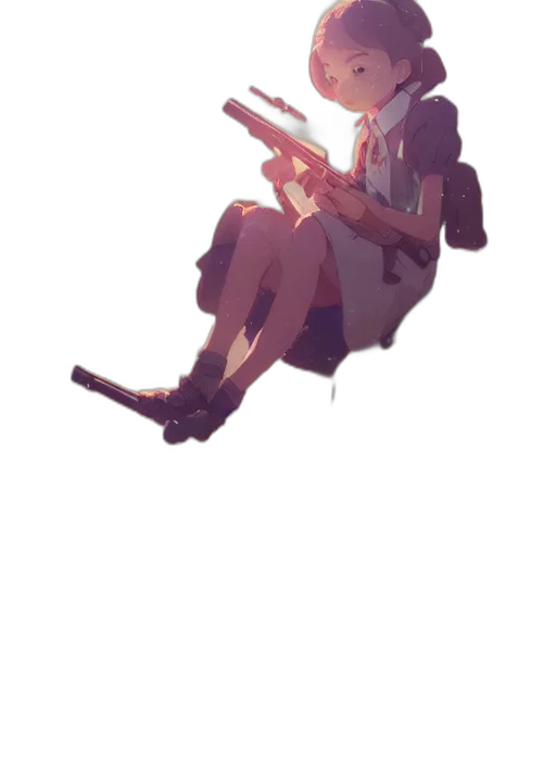 staff, weapon, dress, robot transparent PNG cut-out
