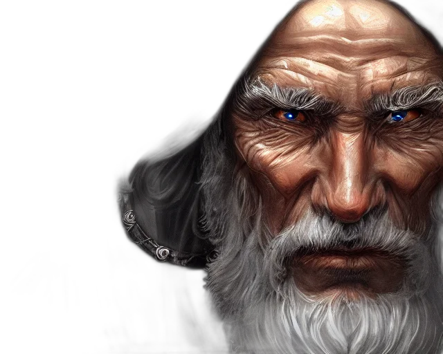 face, fantasy art, photorealistic, concept art transparent PNG cut-out