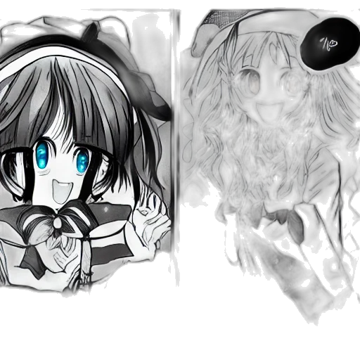 anime, concept art, cartoon, fantasy art transparent PNG cut-out