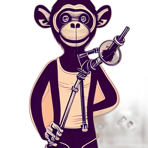 staff, concept art, cartoon, comic book art transparent PNG cut-out