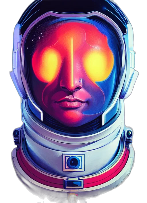 robot, face, mask, concept art transparent PNG cut-out