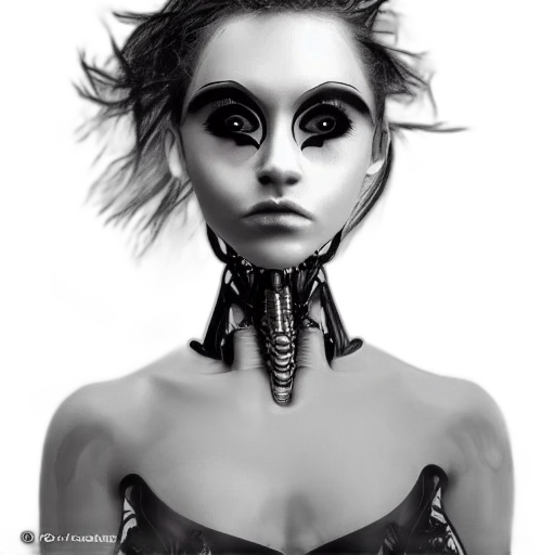 robot, mask, face, creature transparent PNG cut-out
