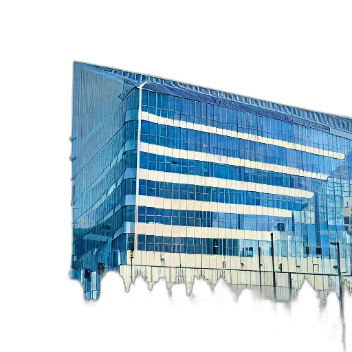 building, 3d render, kpn, logo transparent PNG cut-out