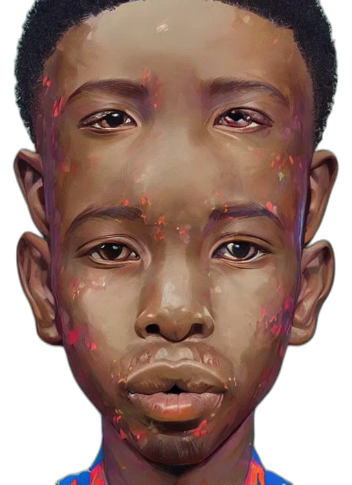 face, mask, crown, concept art transparent PNG cut-out