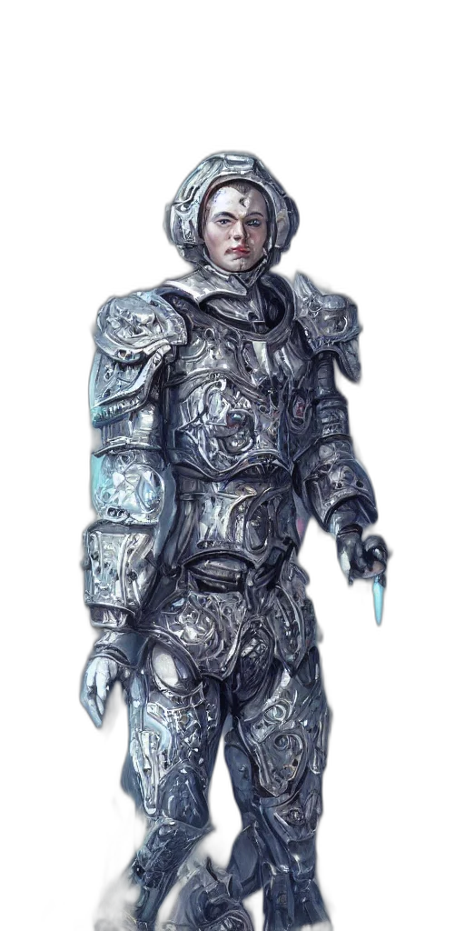 robot, sword, staff, weapon transparent PNG cut-out