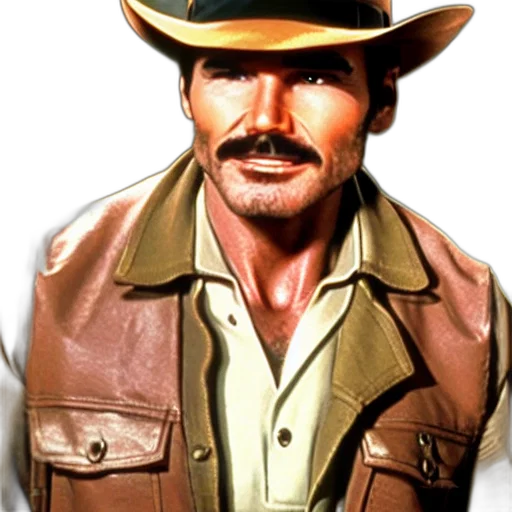 jacket, hat, staff, face transparent PNG cut-out
