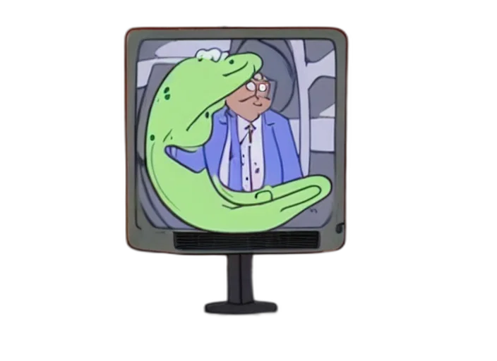dragon, robot, staff, creature transparent PNG cut-out