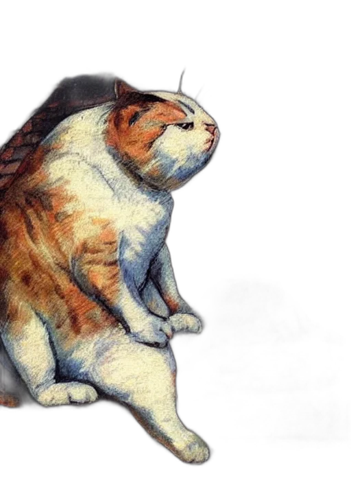 animal, creature, watercolor, photorealistic transparent PNG cut-out