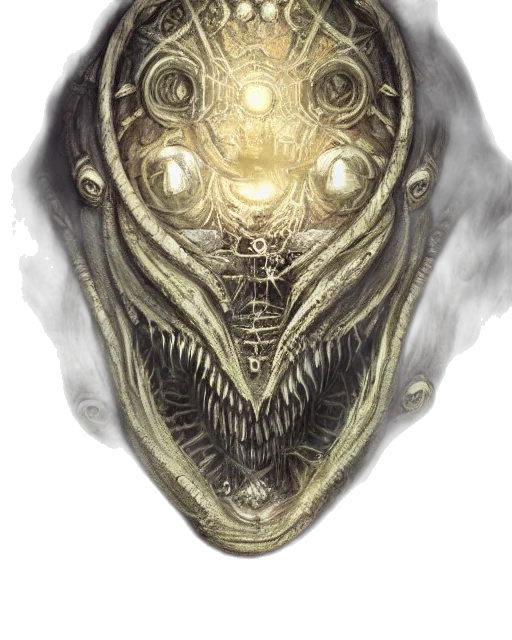 mask, face, creature, dragon transparent PNG cut-out