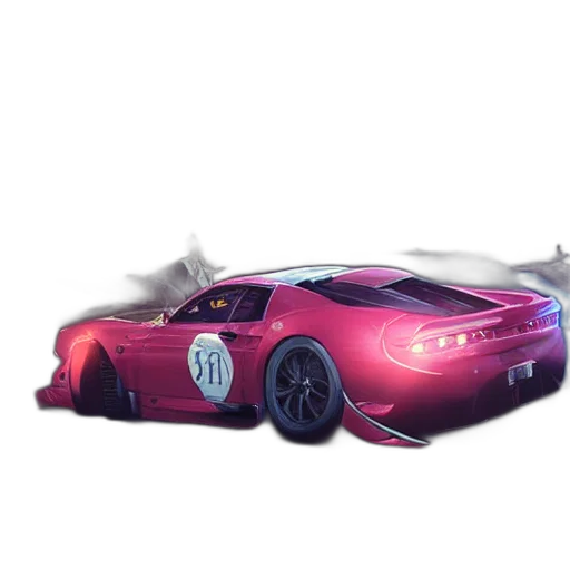 car, weapon, animal, 3d render transparent PNG cut-out