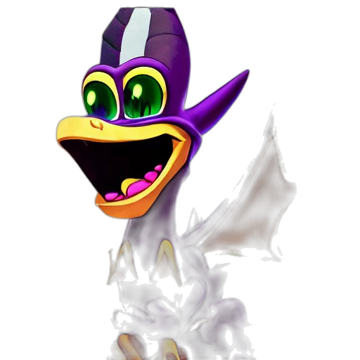 staff, mask, creature, dragon transparent PNG cut-out