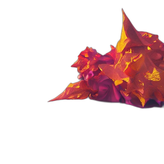 crown, dragon, flower, mask transparent PNG cut-out